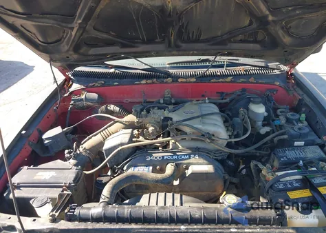 2001 Toyota Tacoma Base V6 z USA, uszkodzony, nr VIN 5TEHN72N01Z741627